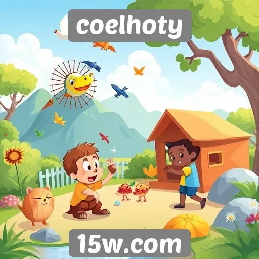Jogos educativos em alta no site coelhoty